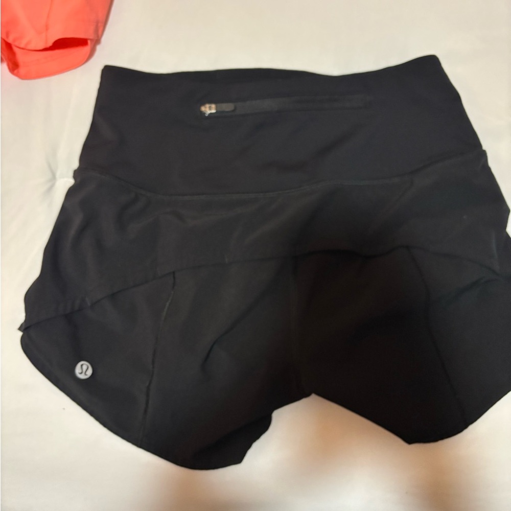 lululemon athletica Black Athletic Shorts Size 0 speed up